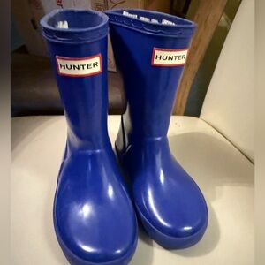 Hunter boots size 8 toddlers